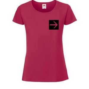 womens mediumweight iconic 195 ring spun premium t-shirt Thumbnail