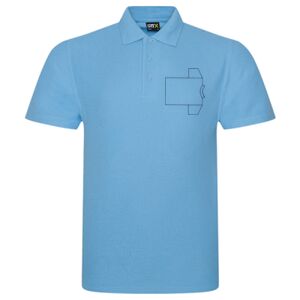 mens heavyweight work pro piqué polo shirt Thumbnail