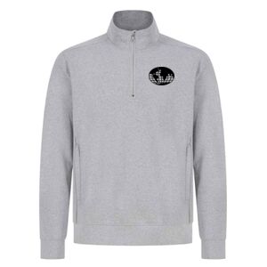 mens midweight sustainable 1/4 zip neck sweatshirt Thumbnail