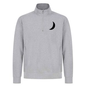 mens midweight sustainable 1/4 zip neck sweatshirt Thumbnail