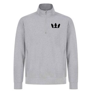 mens midweight sustainable 1/4 zip neck sweatshirt Thumbnail