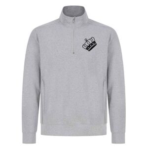 mens midweight sustainable 1/4 zip neck sweatshirt Thumbnail