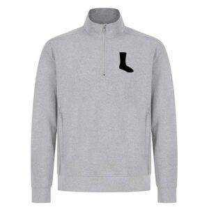 mens midweight sustainable 1/4 zip neck sweatshirt Thumbnail