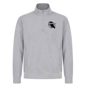 mens midweight sustainable 1/4 zip neck sweatshirt Thumbnail