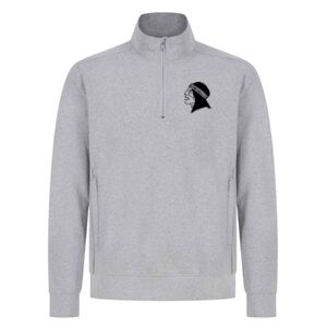 mens midweight sustainable 1/4 zip neck sweatshirt Thumbnail