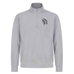 mens midweight sustainable 1/4 zip neck sweatshirt Thumbnail