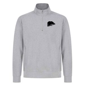 mens midweight sustainable 1/4 zip neck sweatshirt Thumbnail