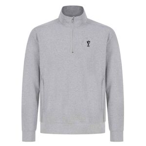 mens midweight sustainable 1/4 zip neck sweatshirt Thumbnail