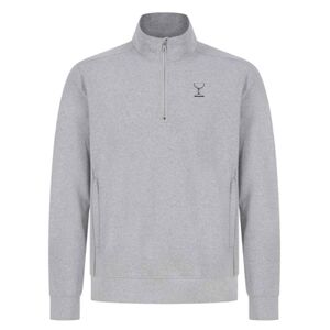 mens midweight sustainable 1/4 zip neck sweatshirt Thumbnail