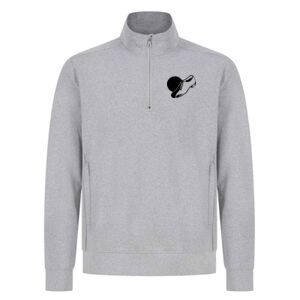 mens midweight sustainable 1/4 zip neck sweatshirt Thumbnail