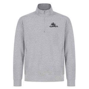 mens midweight sustainable 1/4 zip neck sweatshirt Thumbnail