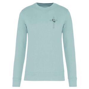 mens lightweight eco friendly crew neck sweatshirt Thumbnail